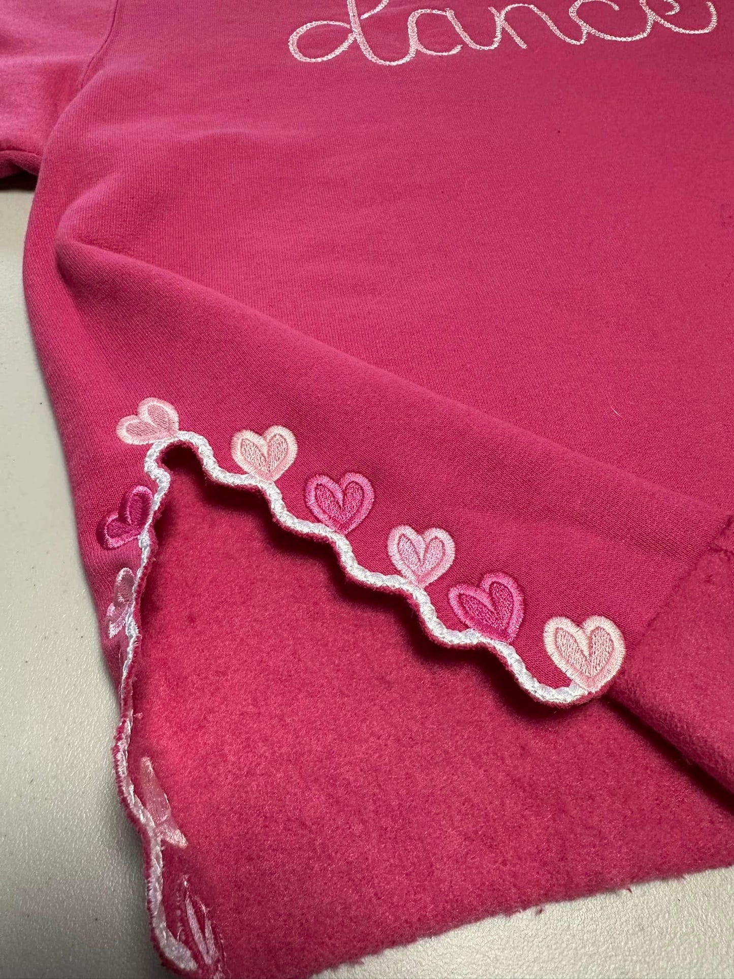 For The Love of Dance - Embroidered Sweatshirt