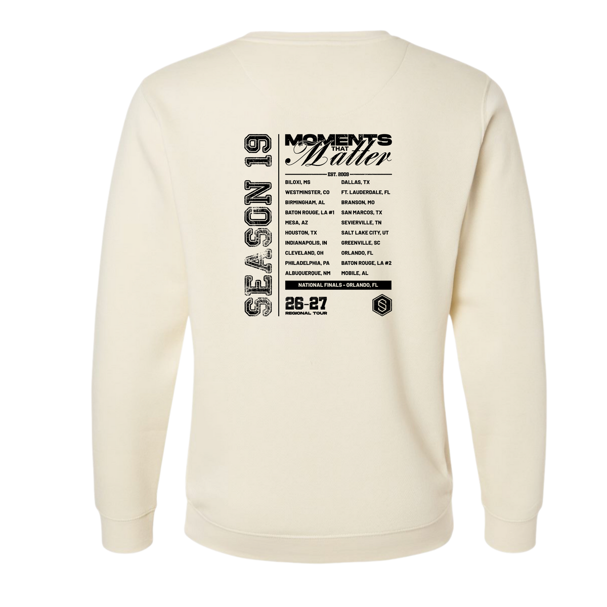 The Streetz Tour Crewneck