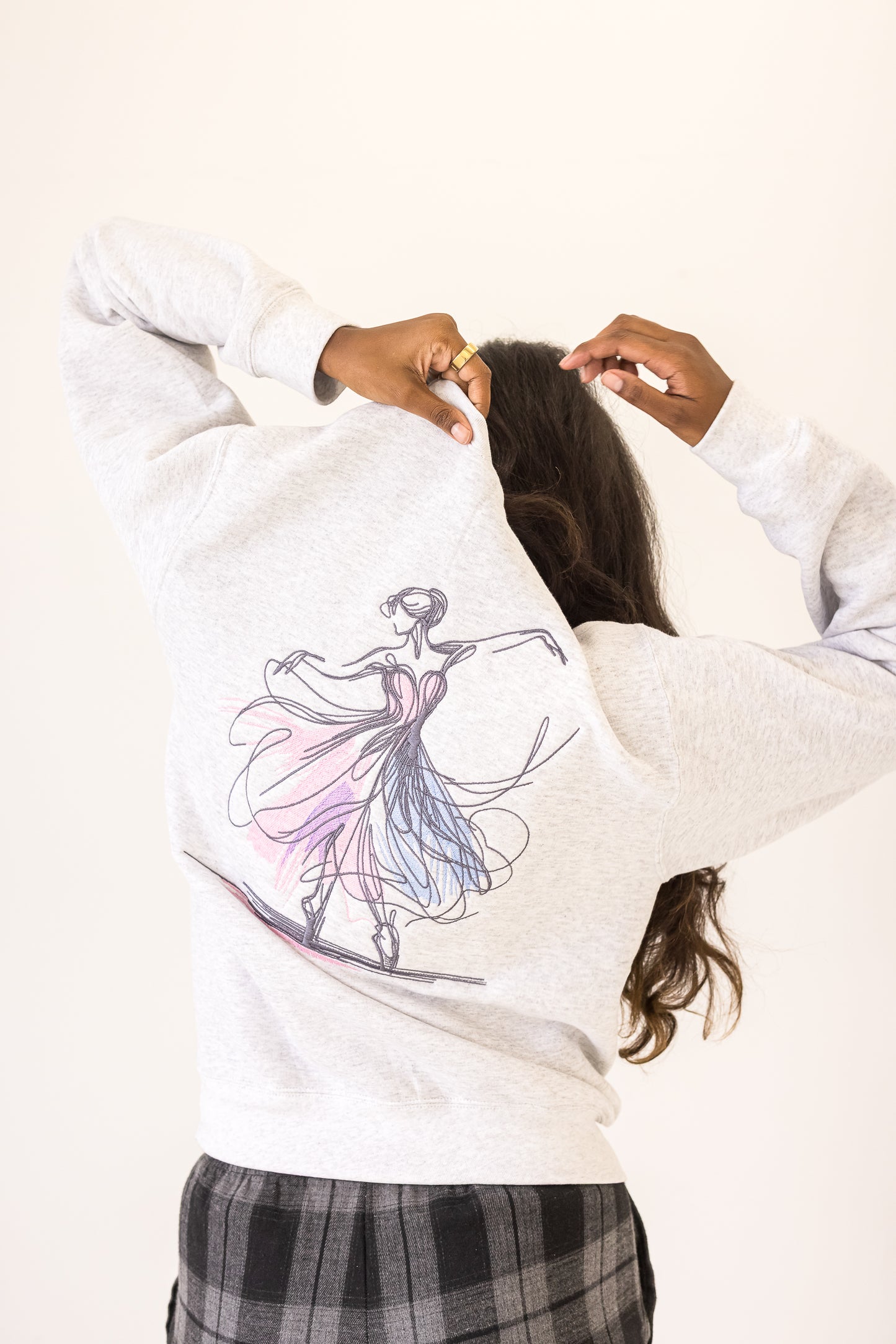Embroidered Cecilia Sweatshirt