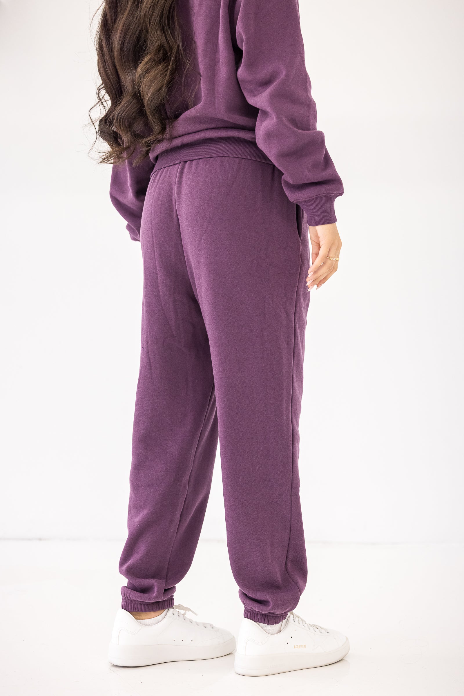 [Cherry cola] CozyLUX Hand in My Pocket Sweatpants