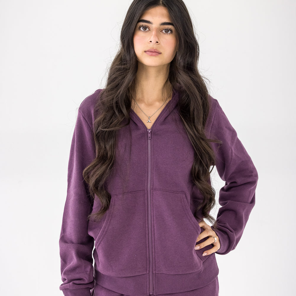 CozyLUX Karma Zip Up Sweatshirt