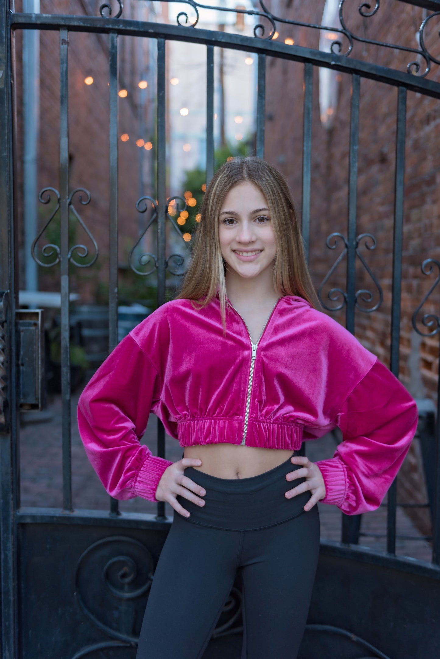 Lovefool Velour Hoodie
