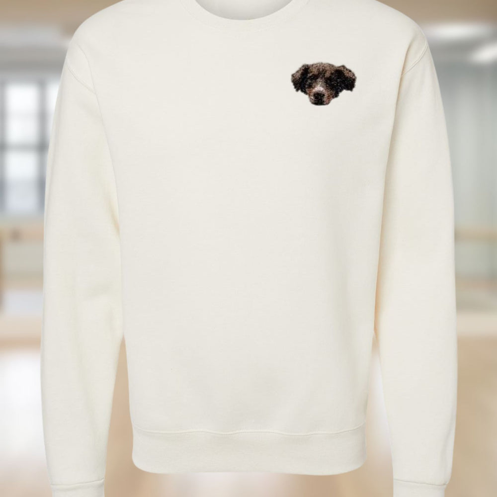 Adult Size Embroidered Pet Sweatshirt