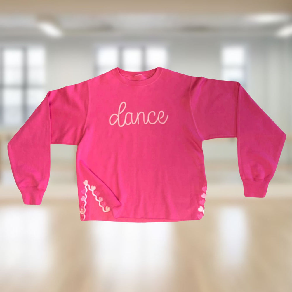 For The Love of Dance - Embroidered Sweatshirt