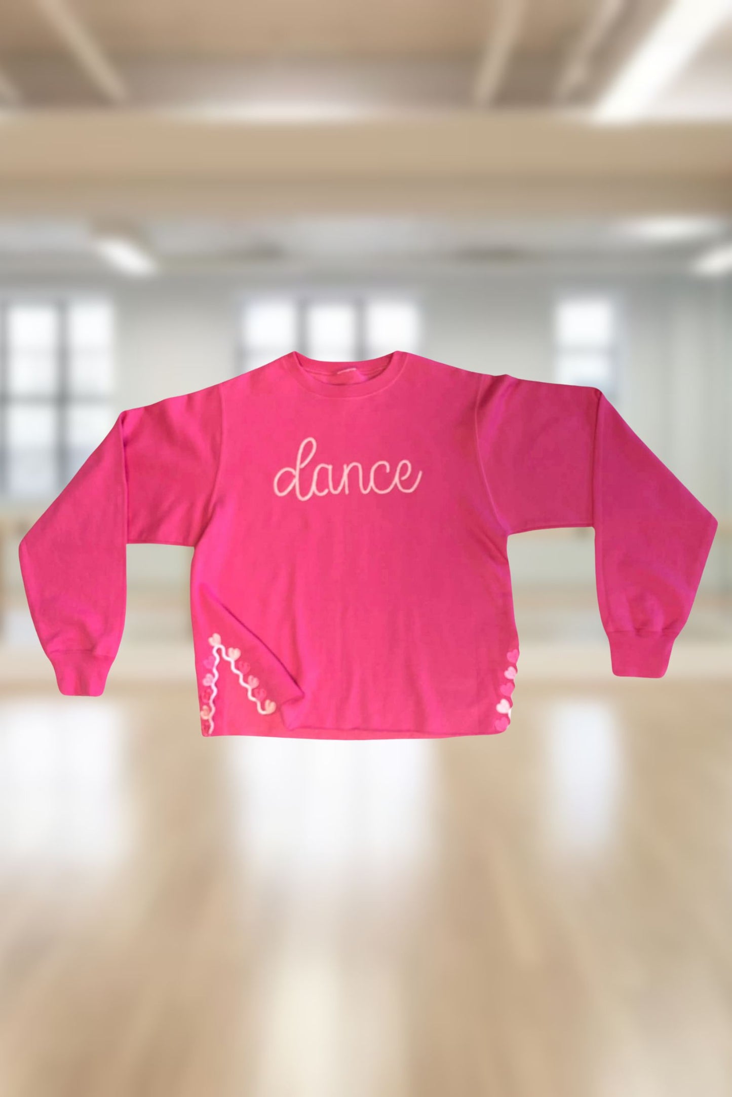 For The Love of Dance - Embroidered Sweatshirt