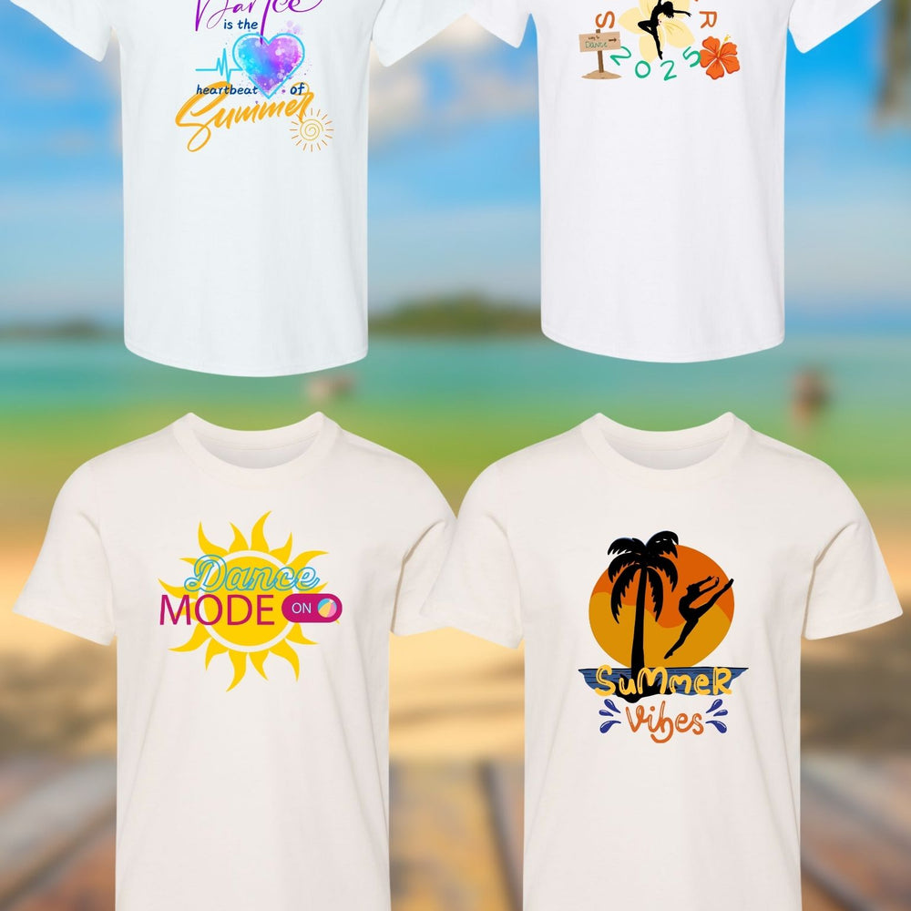 Summer Dance T-shirts😎🩴🔆