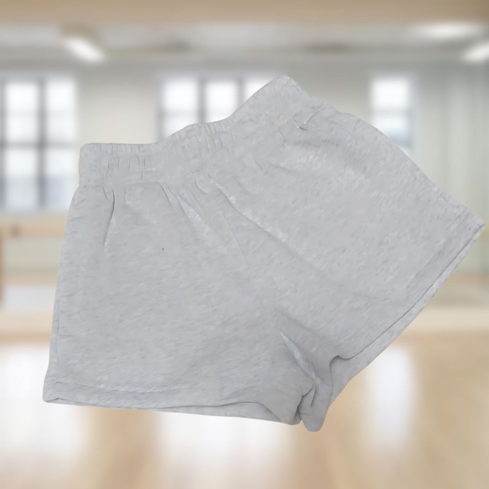 Vogue Plush Shorts - Ash Gray