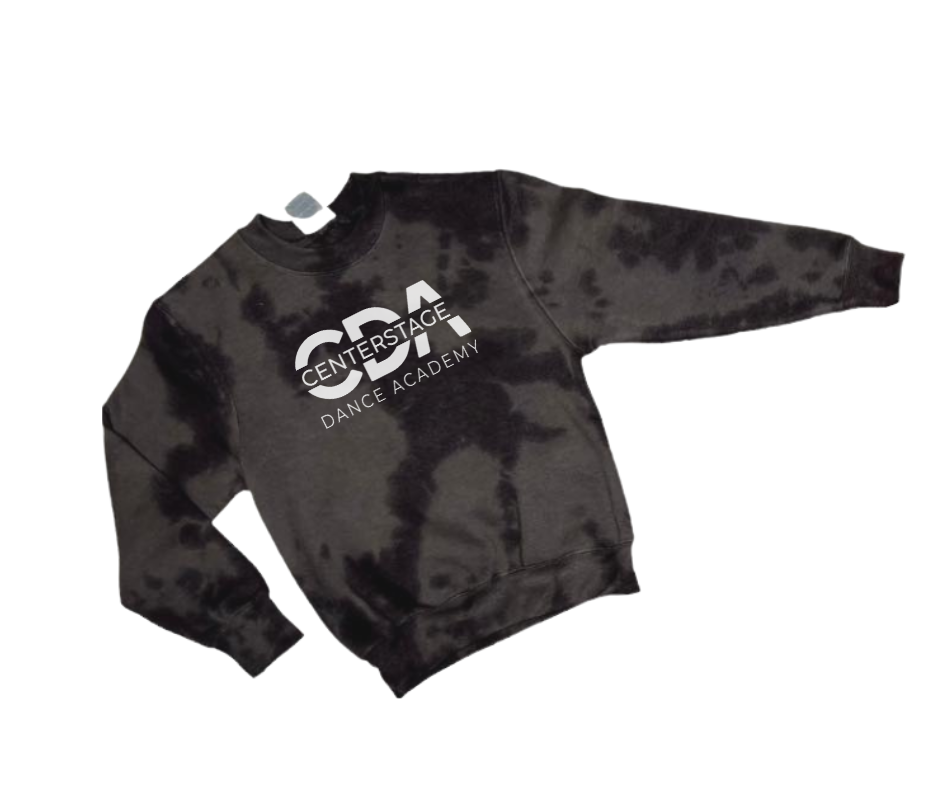 Centerstage Dance Academy FULL LENGTH Charcoal/Black Sweatshirt