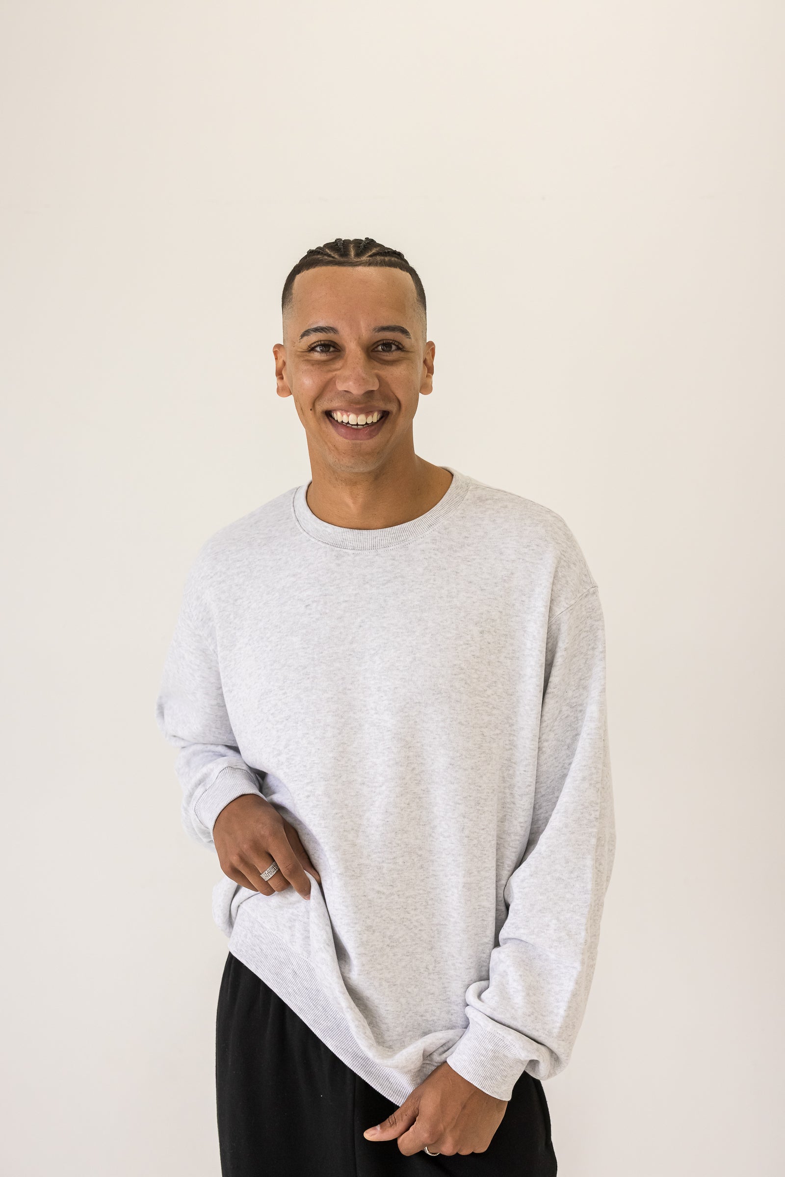 [Ash Grey] CozyLUX Dreamlover Sweatshirt